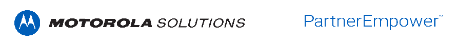 Partenaire agréé PartnerEmpower — Motorola Solutions