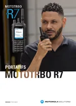 Première page de la brochure Motorola Solutions